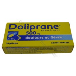 Doliprane 500 mg gélules Doliprane 500 mg gélules