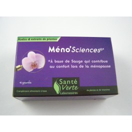Méno'sciences Santé Verte 45 comprimés Méno'sciences Santé Verte 45 comprimés