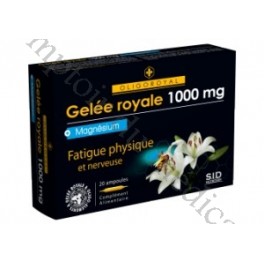 Gelée Royale 1000 mg + Magnésium OLIGOROYAL Gelée Royale 1000 mg + Magnésium OLIGOROYAL