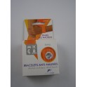 Bracelet anti nausées  orange small pharma voyage boîte de 2