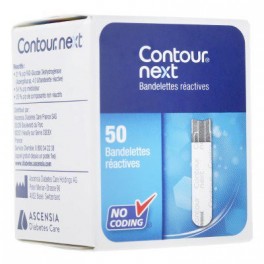 Contour Next 50 bandelettes réactives Contour Next 50 bandelettes réactives