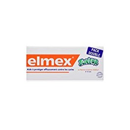 Elmex Dentifrice Junior lot de 2 x 75 ml