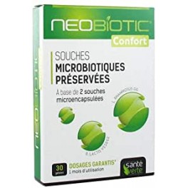 Neobiotic confort 30 gélules Santé verte Neobiotic confort 30 gélules Santé verte