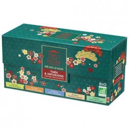 Coffret découverte thés et infusions Rêves d'Asie 25 sachets Coffret découverte thés et infusions Rêves d'Asie 25 sachets