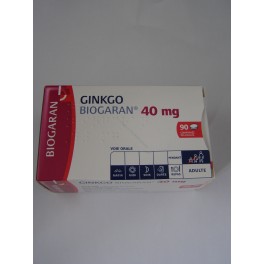 Ginkgo Biogaran 40 mg 90 comprimés